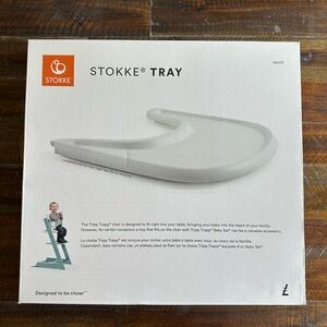 STOKKE TRAY FOR TIRPP TRAPP HIGH CHAIR WHITE